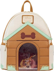 LOUNGEFLY I Heart Disney Dogs Dog House Triple Lenticular Mini Backpack