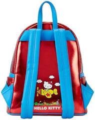 LOUNGEFLY Sanrio Hello Kitty 50th Anniversary Coin Bag Mini Backpack