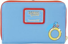 LOUNGEFLY Sonic The Hedgehog Classic Plush Zip Around Wallet