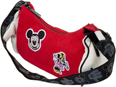LOUNGEFLY Disney100 Mickey and Minnie Classic Gloves Crossbody Bag