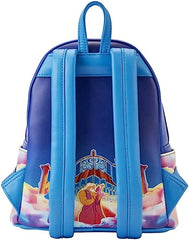 LOUNGEFLY Disney Hercules Mount Olympus Gates Double Strap Shoulder Bag