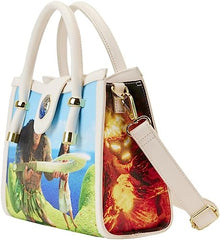 LOUNGEFLY Disney Moana Princess Scene Crossbody Bag