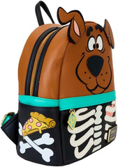 LOUNGEFLY Scooby Doo Skeleton Glow Mini Backpack