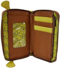 LOUNGEFLY Shrek Keep Out Zip Around Wallet