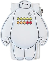 LOUNGEFLY Disney Big Hero 6 10th Anniversary Baymax Pain Scale Large Cardholder