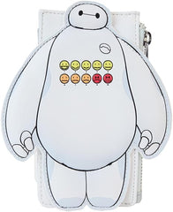 LOUNGEFLY Disney Big Hero 6 10th Anniversary Baymax Pain Scale Large Cardholder