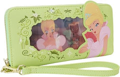 LOUNGEFLY Disney Princess and the Frog Lenticular Zip Around Wristlet Wallet