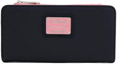 LOUNGEFLY x Disney Mickey Mouse Pastel Rainbow Flap Wallet