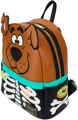 LOUNGEFLY Scooby Doo Skeleton Glow Mini Backpack