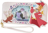 LOUNGEFLY Disney Sleeping Beauty Princess Lenticular Wristlet Wallet