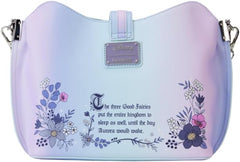Loungefly Disney Sleeping Beauty 65th Anniversary Ombre Crossbody Bag