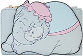 LOUNGEFLY Disney Dumbo Mrs. Jumbo Cradle Flap Wallet