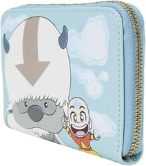 Loungefly Avatar The Last Airbender Aang Appa Zip Around Wallet