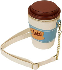 Loungefly Gilmore Girls Luke's Diner To-Go Coffee Cup Crossbody Bag