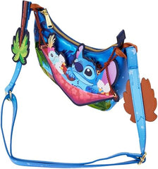 LOUNGEFLY Disney Stitch Camping Cuties Crossbody Bag