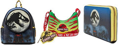 LOUNGEFLY Jurassic Park 30th Anniversary Life Finds a Way Crossbody Purse