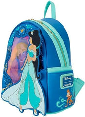 LOUNGEFLY Disney Aladdin Jasmine Lenticular Mini Backpack