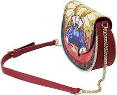 LOUNGEFLY Disney Snow White Evil Queen Throne Crossbody Purse
