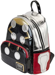 LOUNGEFLY Marvel Shine Thor Cosplay Mini Backpack Womens Double Strap Shoulder Bag Purse