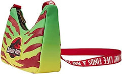 LOUNGEFLY Jurassic Park 30th Anniversary Life Finds a Way Crossbody Purse