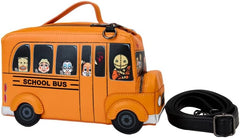 LOUNGEFLY Trick R Treat School Bus Mobile Figural Crossbody Bag