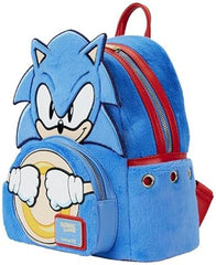 LOUNGEFLY Sonic the Hedgehog Plush Mini Backpack