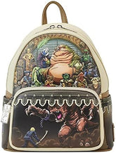 LOUNGEFLY Star Wars Return of the Jedi 40th Anniversary Jabbas Palace Double Strap Shoulder Bag