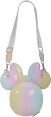 LOUNGEFLY Disney Minnie Mouse Tie Dye Molded Crossbody Bag