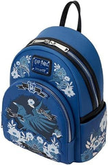 LOUNGEFLY Harry Potter Ravenclaw House Floral Tattoo Mini Backpack