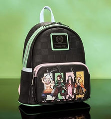 LOUNGEFLY Demon Slayer Heroes Group Mini Backpack