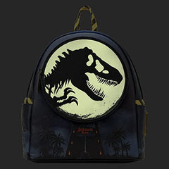 LOUNGEFLY Jurassic Park 30th Anniversary Dino Moon Mini Backpack