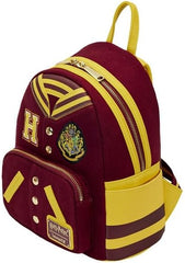 LOUNGEFLY Harry Potter Hogwarts Crest Varsity Jacket Mini Backpack