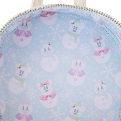 Loungefly Disney Minnie Pastel Figural Snowman Disney Mini Backpack