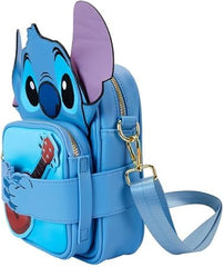 Loungefly Disney Stitch Ukulele Cutie Crossbuddies Crossbody Bag