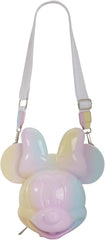 LOUNGEFLY Disney Minnie Mouse Tie Dye Molded Crossbody Bag