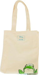 LOUNGEFLY Disney Stitch Springtime Daisy Canvas Tote Bag