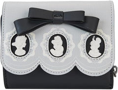 LOUNGEFLY Disney Princess Cameo Portraits Trifold Wallet