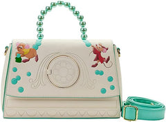 Loungefly Disney Cinderella Gus and Jack Bead Handle Crossbody Bag