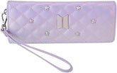 Loungefly BTS Logo Iridescent Purple Flap Wallet