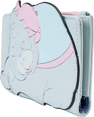 LOUNGEFLY Disney Dumbo Mrs. Jumbo Cradle Flap Wallet