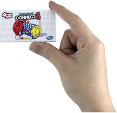 World's Smallest Connect 4 board-games for Ages 6 and up, Multicolor, Miniature