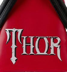 LOUNGEFLY Marvel Shine Thor Cosplay Mini Backpack Womens Double Strap Shoulder Bag Purse