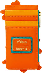 LOUNGEFLY Disney: Phineas and Ferb - Embroidered Dr. Doofenshmirtz & Perry the Platypus Card Holder - 4 Card Slots with a Zippered Compartment - Great for Kids & Adults - Collectible Wallets