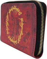 LOUNGEFLY Lord of the Rings The One Ring Zip Around Wallet