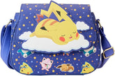 LOUNGEFLY Pokémon Sleeping Pikachu and Friends Crossbody Purse