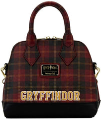 LOUNGEFLY Harry Potter Gryffindor Plaid Crossbody Bag