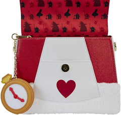 Loungefly Disney Alice In Wonderland White Rabbit Crossbody Bag