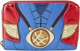 LOUNGEFLY Marvel Metallic Doctor Strange Zip Around Wallet