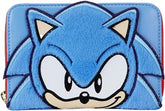 LOUNGEFLY Sonic The Hedgehog Classic Plush Zip Around Wallet