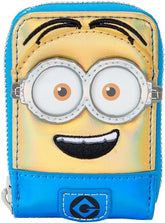LOUNGEFLY Despicable Accordion Zip Around Wallet
